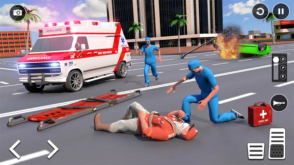 真实救护车模拟  v1.0图1