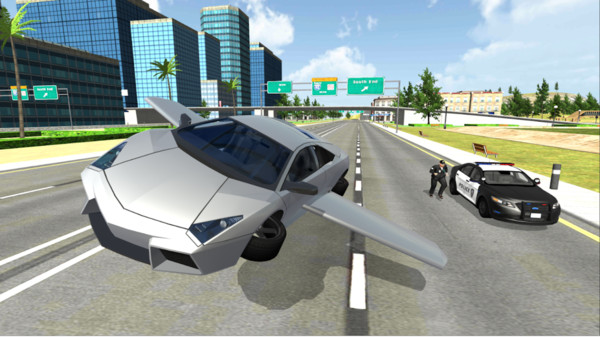 飞翔汽车之城3D  v1.0图3