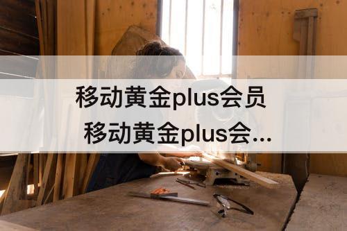 移动黄金plus会员 移动黄金plus会员有什么用